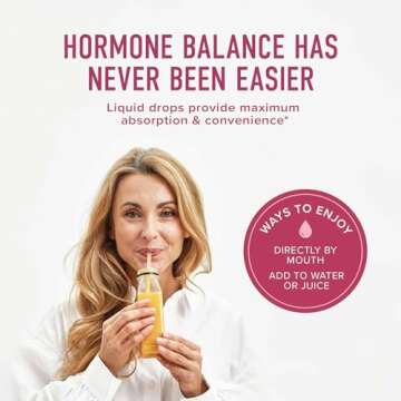 Hormone Balance Drops for Menopause & PMS Relief