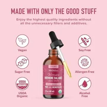 Hormone Balance Drops for Menopause & PMS Relief