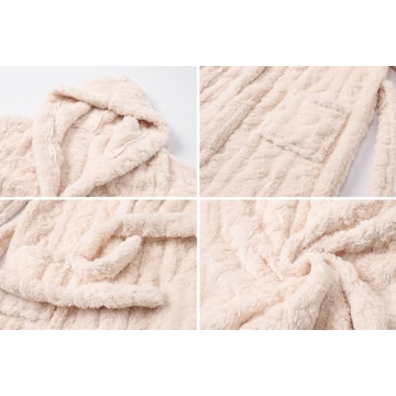 Comfy Cute Hooded Robe for Girls - Perfect for Toddlers