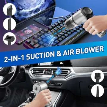 Powerful Cordless AHNR Handheld Car Vacuum Cleaner