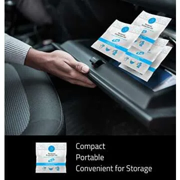 Mini Personal Protection Kit To-Go - 10 PACK! Mask, Hand Sanitizing Gel, Sanitizing Cleansing Wipe Packets. PPE On the Go! Single use Disposable Pocket-sized! Ideal for travel!