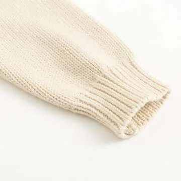 Simplee kids Baby Sweater Toddler Girls Cardigan Sweater Embroidered Strawberry Knit Sweater Beige 2-3Years