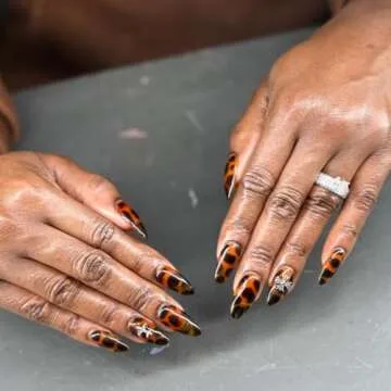 Vibrant Senvenski Tortoise Shell Nails Jelly Gel Nail Polish - Crystal Sheer Colors for Trendy Nail ...