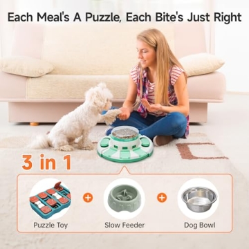 Potaroma Dog Puzzle Toy 2 Levels – Fun for All Breeds