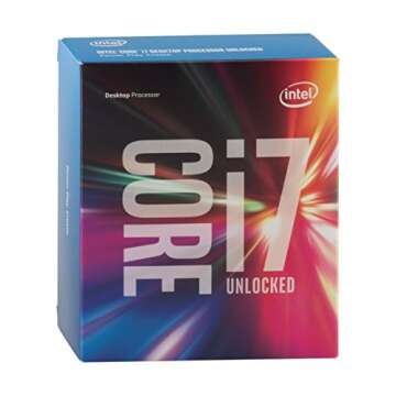 Intel BX80662I76700K 4512 Core i7 6700K 4.00 GHz Unlocked Quad Core Sky Lake Desktop Processor, Sock...