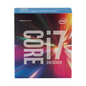Intel BX80662I76700K 4512 Core i7 6700K 4.00 GHz Unlocked Quad Core Sky Lake Desktop Processor, Socket LGA 1151