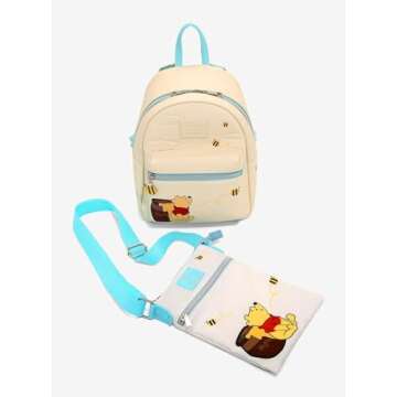 Cute Loungefly Disney Winnie the Pooh Mini Backpack
