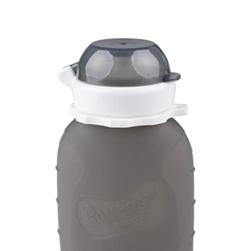 Squeasy Snacker 6 oz Spill Proof Silicone Pouch - Baby Feeding