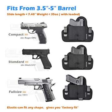 CCHOLSTER Ultimate Comfortable IWB Holster For Quick Draw