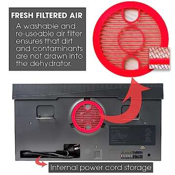 Brod & Taylor SAHARA Folding Food Dehydrator (Stainless Steel Shelves)