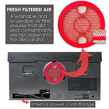 Brod & Taylor SAHARA Folding Food Dehydrator (Stainless Steel Shelves)