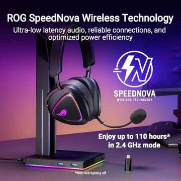 ASUS ROG Delta II Wireless Gaming Headset - Amazing Audio Quality