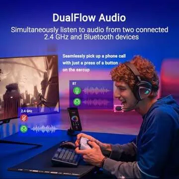 ASUS ROG Delta II Wireless Gaming Headset - Amazing Audio Quality