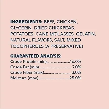 Wag Soft & Tender American Jerky Dog Treats Beef Recipe 12 oz