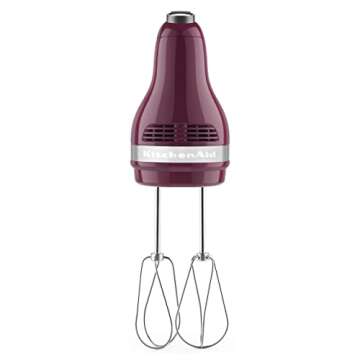 KitchenAid Boysenberry 5-Speed Ultra Power Hand Mixer