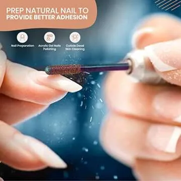 Boxgrove Nail Drill Bits Set for Manicure & Pedicure