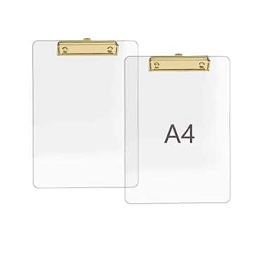 Elegant JIARI Acrylic Clipboards for Office & Events