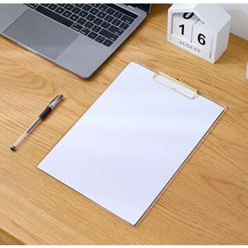 Elegant JIARI Acrylic Clipboards for Office & Events