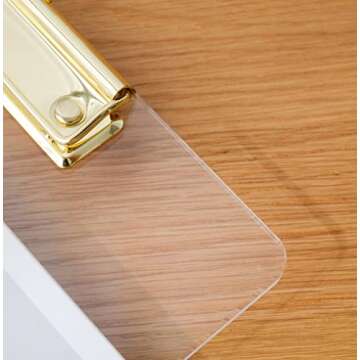 Elegant JIARI Acrylic Clipboards for Office & Events