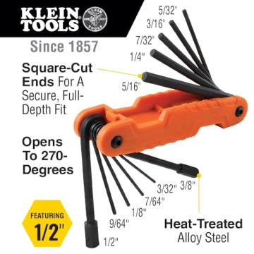 Klein Tools 80141 41-Piece Hand Tools Kit for DIY Enthusiasts