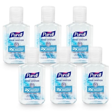PURELL Advanced Hand Sanitizer - Travel Size, 2 Oz, Pack of 6