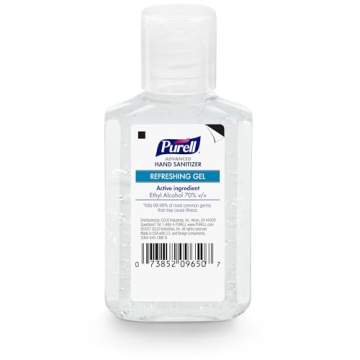 PURELL Advanced Hand Sanitizer - Travel Size, 2 Oz, Pack of 6