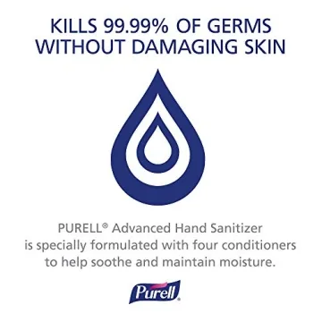 PURELL Advanced Hand Sanitizer - Travel Size, 2 Oz, Pack of 6