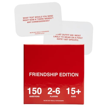 WE'RE NOT REALLY STRANGERS Card Game for Connections and Fun