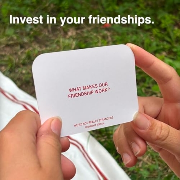 WE'RE NOT REALLY STRANGERS Card Game for Connections and Fun