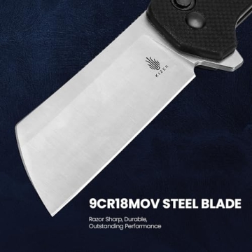 Kizer Ruler Pocket Knife for Camping and EDC