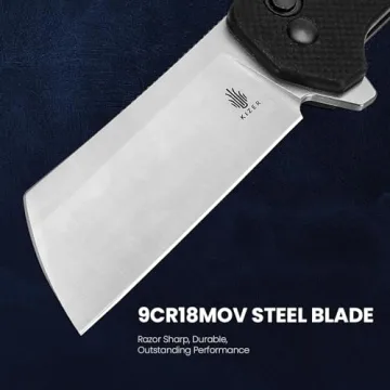 Kizer Ruler Pocket Knife for Camping and EDC