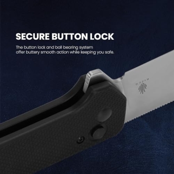 Kizer Ruler Pocket Knife for Camping and EDC