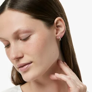 Ana Luisa Double Hoop Earrings - Elegant Eco-Friendly Design