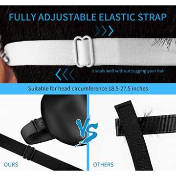 Premium Silk Sleep Mask - Blocks Light & Adjustable Fit