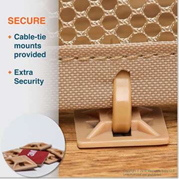 Roving Cove 10ft Stair Banister Guard for Baby Safety