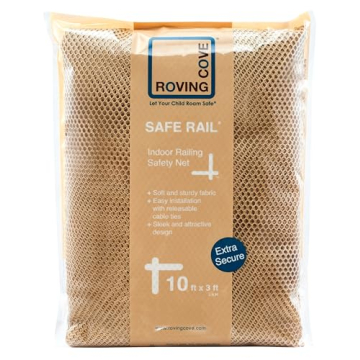 Roving Cove 10ft Stair Banister Guard for Baby Safety