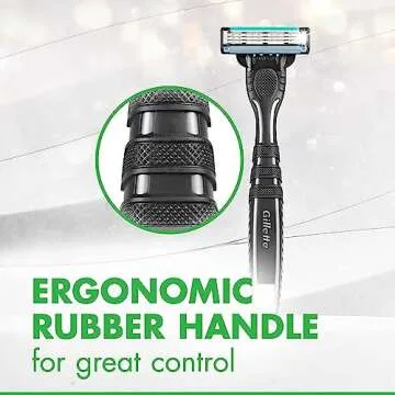 Gillette Mach3 Disposable Razors for Sensitive Skin - 6 Count