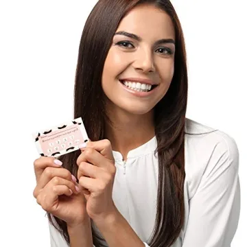 Lash Extension Loyalty Punch Cards for Beauty Salons - Pack of 250