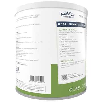 Augason Farms Tomato Powder Can, Emergency Food Supply, Everyday Meals, 329 Servings