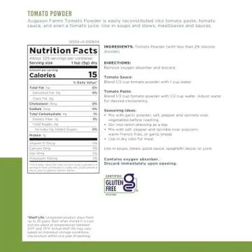 Augason Farms Tomato Powder Can, Emergency Food Supply, Everyday Meals, 329 Servings