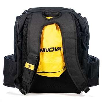 Innova Safari Disc Golf Backpack - Holds 25+ Discs with Rain Cover