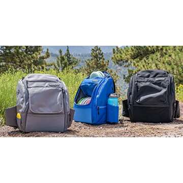 Innova Safari Disc Golf Backpack - Holds 25+ Discs with Rain Cover