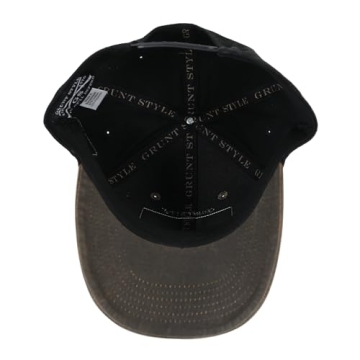 Grunt Style Veteran Flag Hat - Brown Cap, One Size