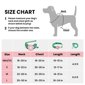 VETRESKA Adjustable Dog Harness and Leash Set for All Sizes