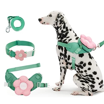 VETRESKA Adjustable Dog Harness and Leash Set for All Sizes