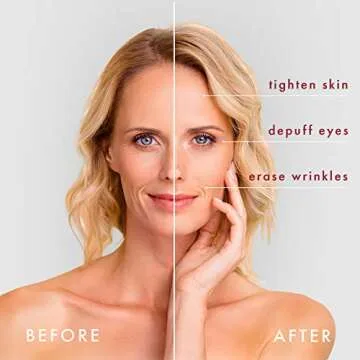 Fancii Rose Quartz Facial Roller Massager for Face, Eyes and Body - Anti-Aging Jade Beauty Skincare ...