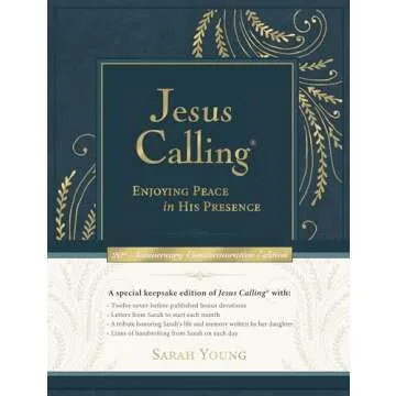 Jesus Calling: Commemorative Edition Devotional Guide