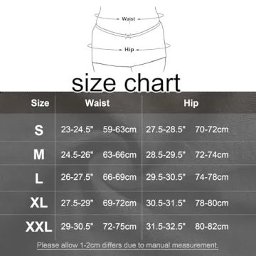 Allxwek Women's Boyshorts - Breathable Comfort & Style