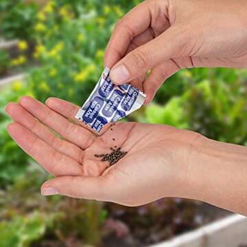 16,500 Non GMO Heirloom Vegetable Seeds Survival Garden 40 Variety Pack