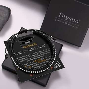 Mens Gifts Valentines Day Gifts for Boyfriend I Love You Gifts for Men Him Morse Code Anniversary Bracelets Gifts for Husband Inspirational Mens Bracelets Dad Gifts from Daughter Jewelry